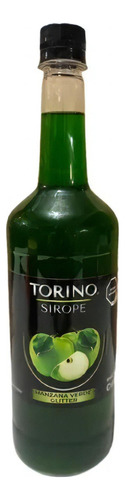 Sirope Jarabe Soda Italiana Sabor Manzana Glitter Torino 1 L