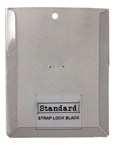 Strap Lock Para Guitarra E Baixo Standard Black