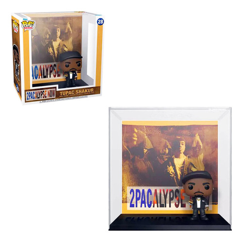 Figura Funko Pop, Albums Tupac 2pacalypse Now - N°28