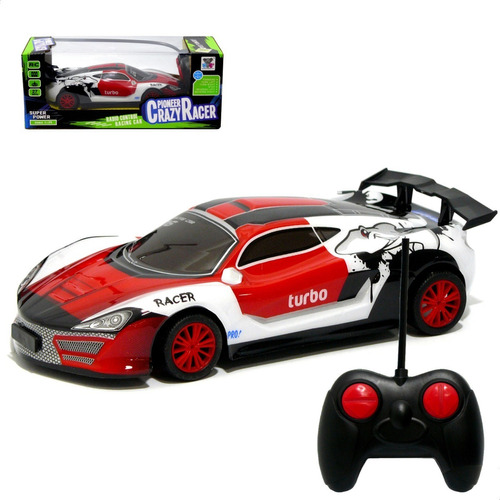 Auto A Radio Control Remoto Pioneer Crazy Racer 1:24 Juguete