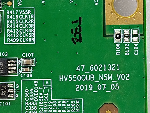 T-com Hvv50qub_h5m_02 | Sony Xbr-65x800h (Usado)