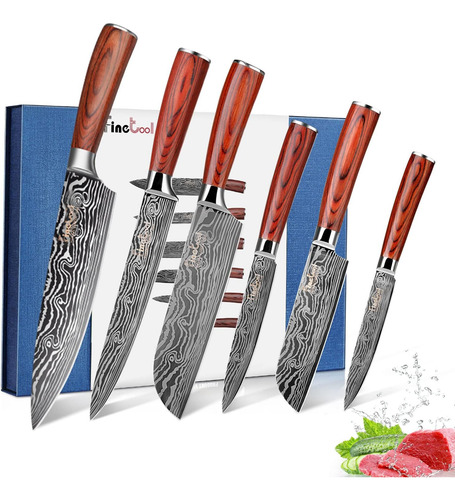 Juego De Cuchillos De Cocina, Juego De Cuchillos De Chef Pro