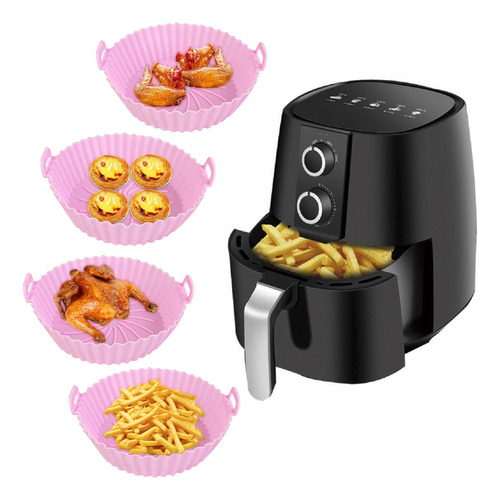 Freidora De Aire Molla De Silicona M Air Fryer Molde For Ho