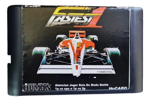 Cartucho Fastest 1 F1 Formula Racing | 16 Bits Retro -mg-