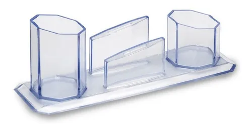 comprar Trio Porta Canetau002Fclipsu002Flembrete Cristal Waleu