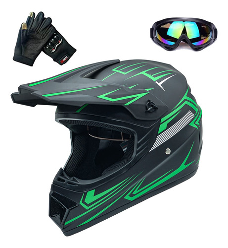 Casco De Motocross, Casco De Motocross Para Jvenes, Unisex,