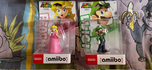 Amiibo Peach Y Luigui Nuevos