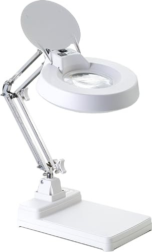 Lámpara De Aumento Led Lámpara De Escritorio Con Lupa 10x Le