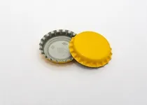 Comprar 1000 Tampinhas Coroa Rolha Metálica Pry Off Cor Amarela