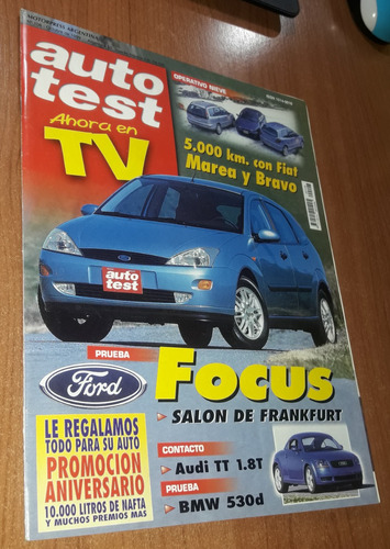 Revista Auto Test N°108 Octubre De 1999