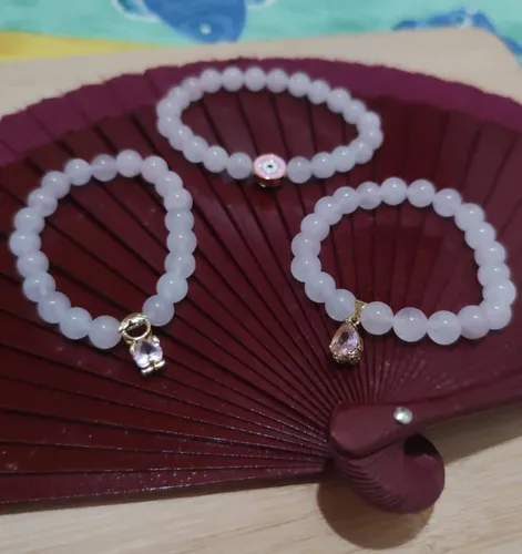 Pulsera Cuarzo Rosa