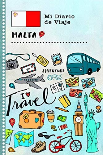 Libro: Malta Mi Diario De Viaje: Libro De Registro De Viajes