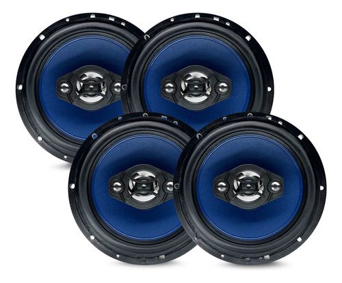 Kit 4 Alto Falante 6 Pol Orion Onix Gm 220w Rms Som Carro