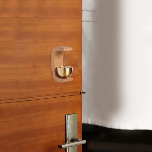 Wind Chime Doorbell Magnetic Ornament Light Color