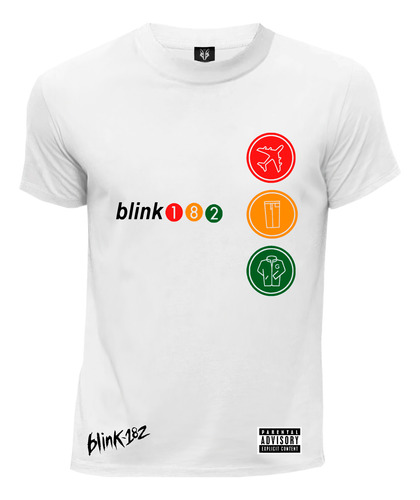 Camiseta Rock Neo Punk Take Off Your Blink 182 