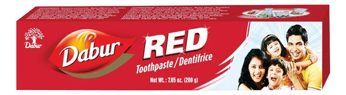 Dabur Pasta De Dientes Natural Roja  Formula Ayurvedica Cli