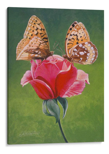 Canvas Lab Cuadro Compartiendo Una Rosa 30x40