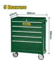 Comprar Gavetero De Herramientas 5 Cajones 688x458x735mm Jadever