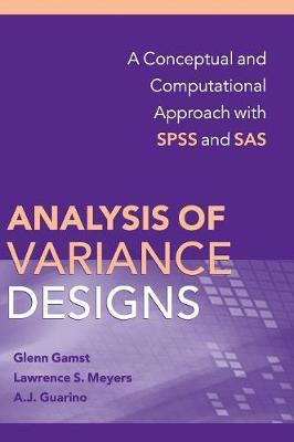 Libro Analysis Of Variance Designs : A Conceptual And Com...