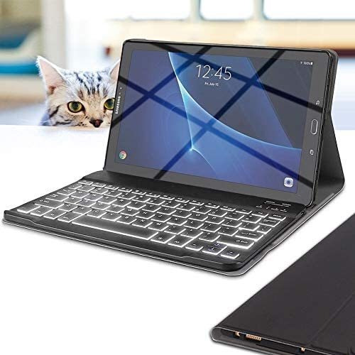 Carcaza Tablet Wineecy Galaxy Tab A 10.1  Teclado -negro