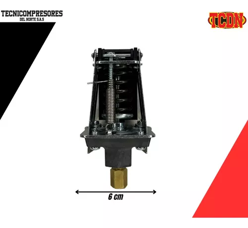 PRESOSTATO PARA AIRE, ELECTROMECÁNICO, (50-175 psi), CONEX. 1/4´´, 4 VIAS