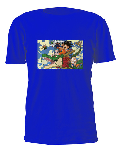 Dragon Ball Retro Todos Juntos Remera Friki Tu Eres