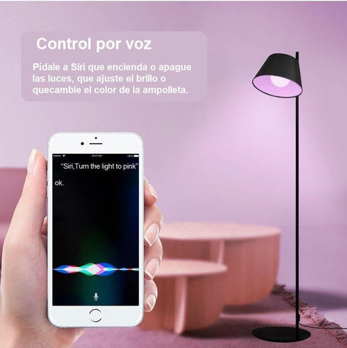 Ampolleta Inteligente Apple Homekit, Alexa & Google Home
