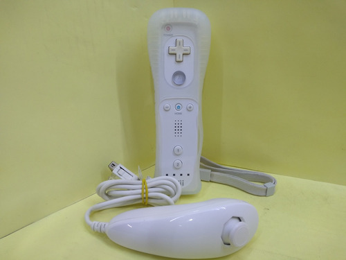 Control Wii Remote + Nunchuk Nintendo Wii Original Usado