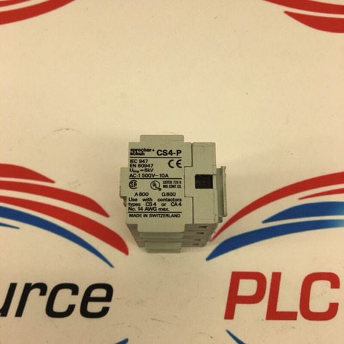 Sprecher Schuh Cs4-p Control Relay  Ttf