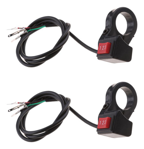 Interruptor De Cambio De Manillar Eléctrico De 2x 3