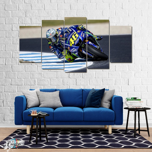 Cuadro Valentino Rossi Nuevo Modelo Decorativo Moderno