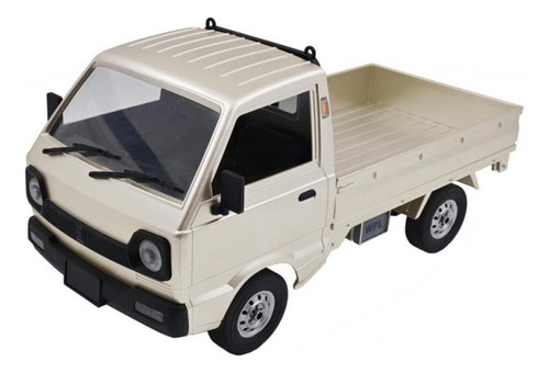 Wpl D12 Rc Camión 1/10 Escala Simulación Beis 3bateria