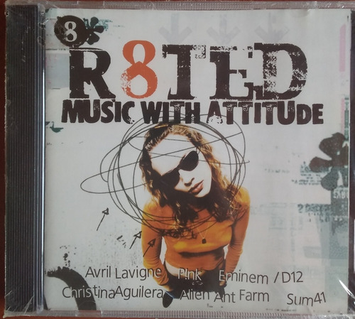 R8ted. Avril Lavigne, Pink, Eminem, Tatu. Cd Original, Nuevo