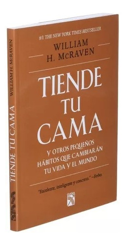 Libro Fisico Tiende Tu Cama William H. Mcraven