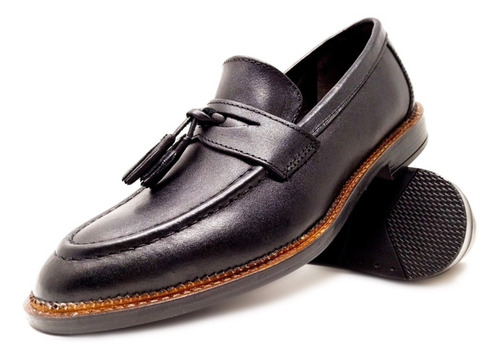 Imagen 1 de 4 de Mocasín De Piel Genuina Para Dama