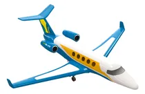 Comprar Mini Avião Jatinho Executivo Aeroporto Miniatura Brinquedo Personagem Nu002FA