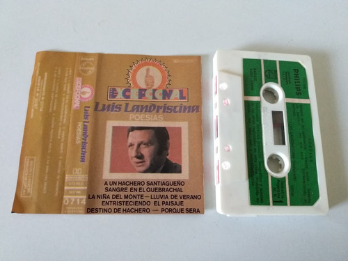 Luis Landriscina Poesias Cassette Muy Buen Estado Estándar (Usado)