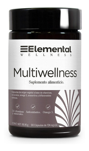 Multivitaminco Antioxidante Multi Wellnes 30 Caps Sabor Sin sabor