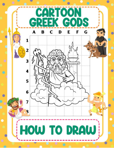 Libro: How To Draw Cartoon Greek Gods: An Easy Step-by-step 