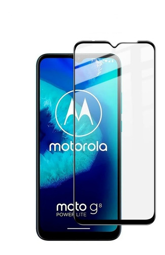 Glass Fullcover Templado Compatible Con Moto E6