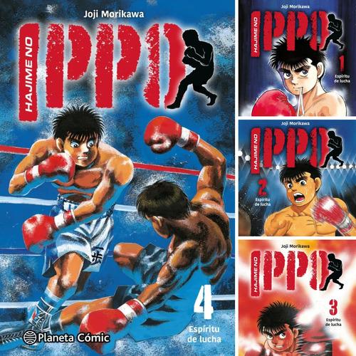 Hajime No Ippo Tomos 1 Al 4 Planeta Comic