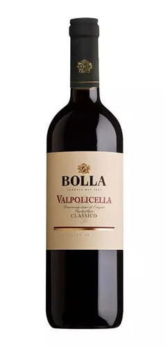 Imagem 1 de 1 de Vinho Bolla Valpolicella Classico Doc 750ml