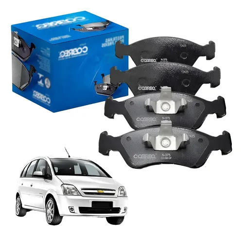 Pastilha Freio Gm Meriva 1.4 1.8 2010 Até 2012 N375 | Parcelamento