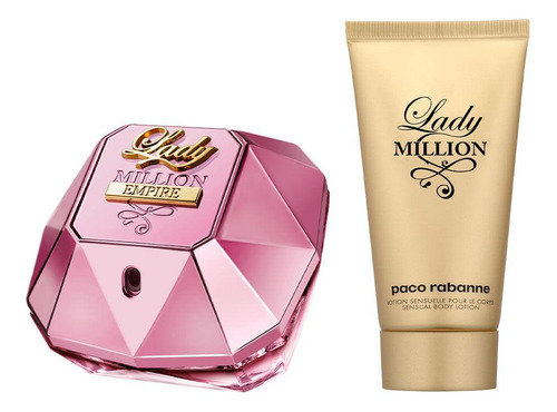 Lady Million Empire Paco Rabanne Edp 50ml + Bl 75ml