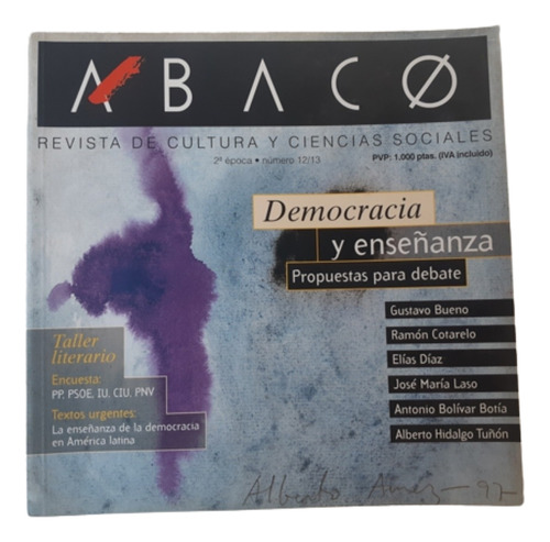 Revista De Cultura Y Ciencias Sociales Ábaco N° 12/13 - 1997