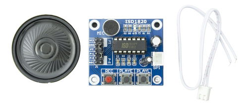 Módulo De Grabación De Sonido/voz Isd1820 Con Micrófono Inte