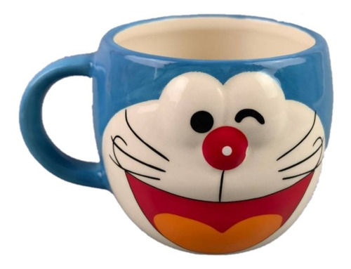 Tazón Taza 3d Doraemon Gato Cosmico 