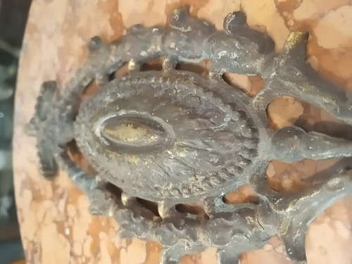 Aplique De Bronce Antiguo Para Mueble O Cama (Usado)