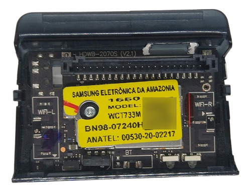 Botão Sensor Wifi Para Tv Samsung Un43tu7000 Bn98-07240h