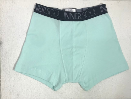 Boxer 100 % Algodón Elástico En Cintura Inner Soul 4302 